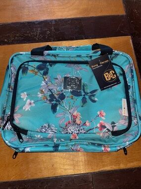 Bang & Carsen Teal Floral Travel Organizer